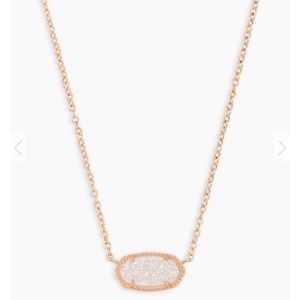 Kendra Scott Elisa Rose Gold Necklace